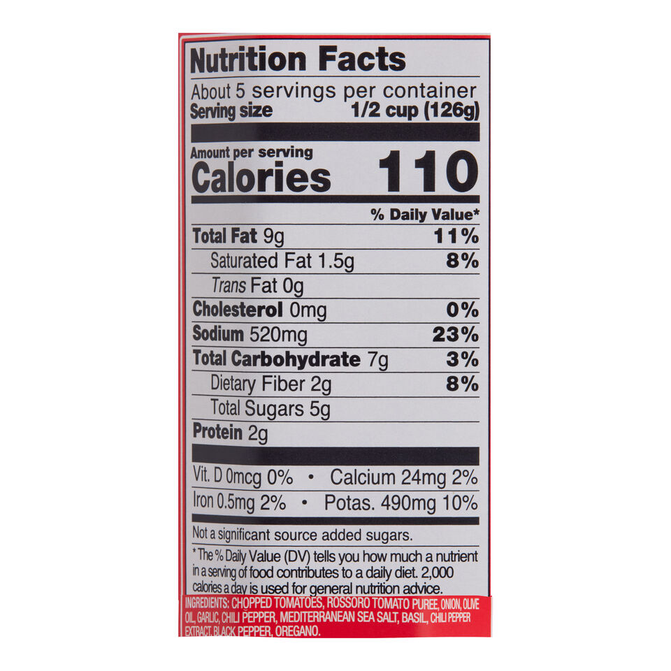 Mutti Arrabbiata pasta sauce 24 oz (680gr)