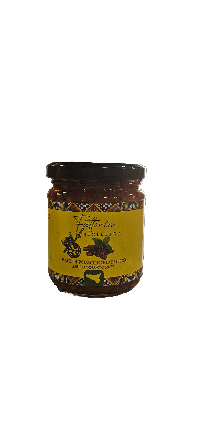 PATÈDI POMODORO SECCO
DRED TOMATO PATÉ 190gr