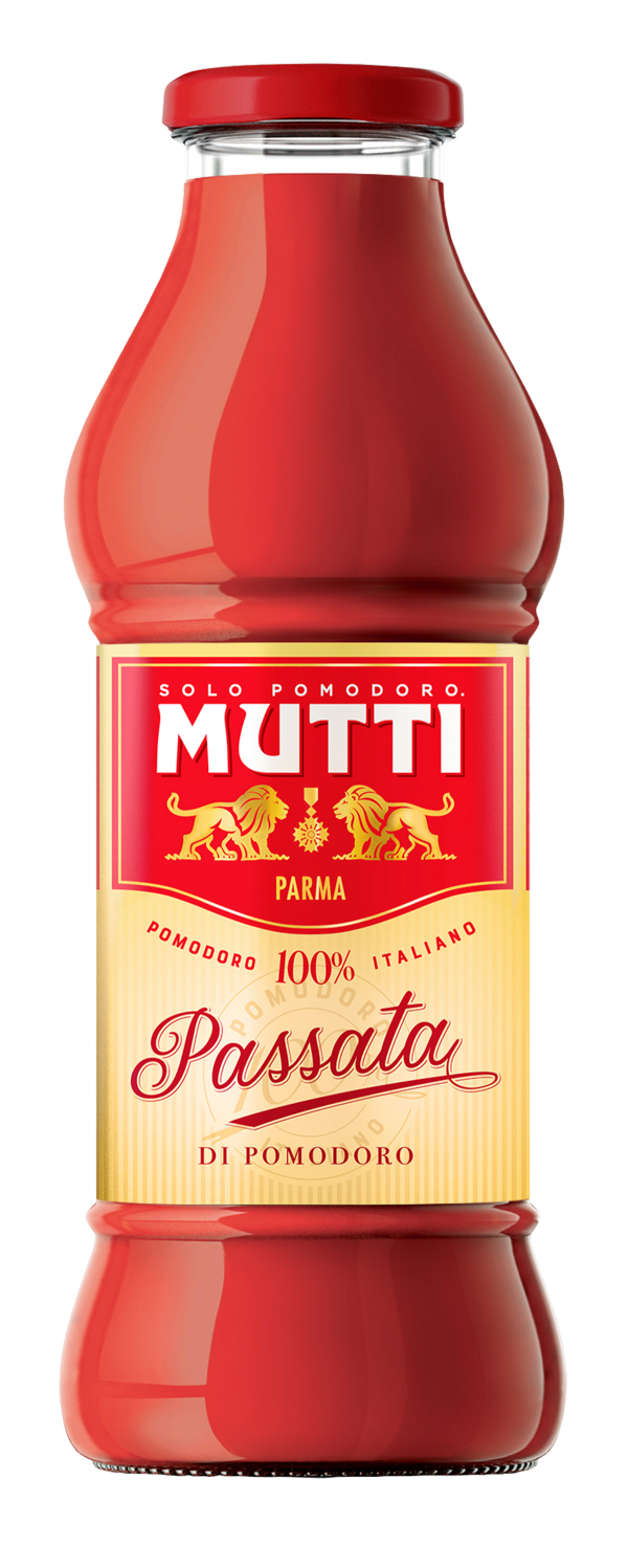 Tomato Puree Passata 24.5 OZ. Mutti