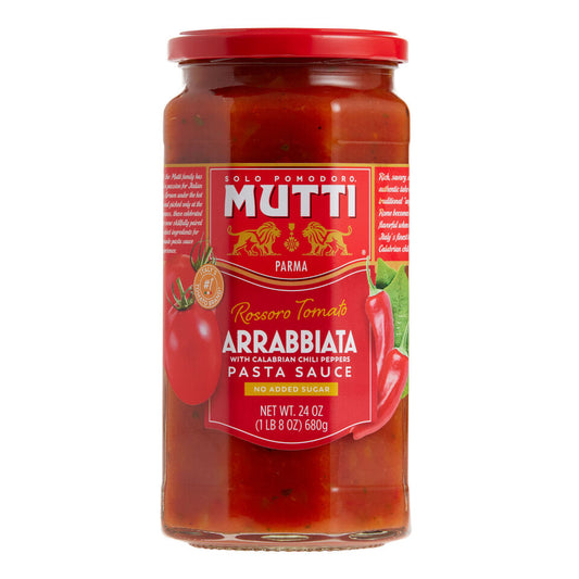 Mutti Arrabbiata pasta sauce 24 oz (680gr)