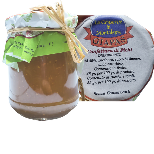 Fig Jam Giapas Le Conserve Di Montelepre