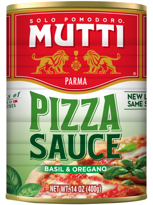 Mutti pizza sauce basil & oregano 6 /14 oz