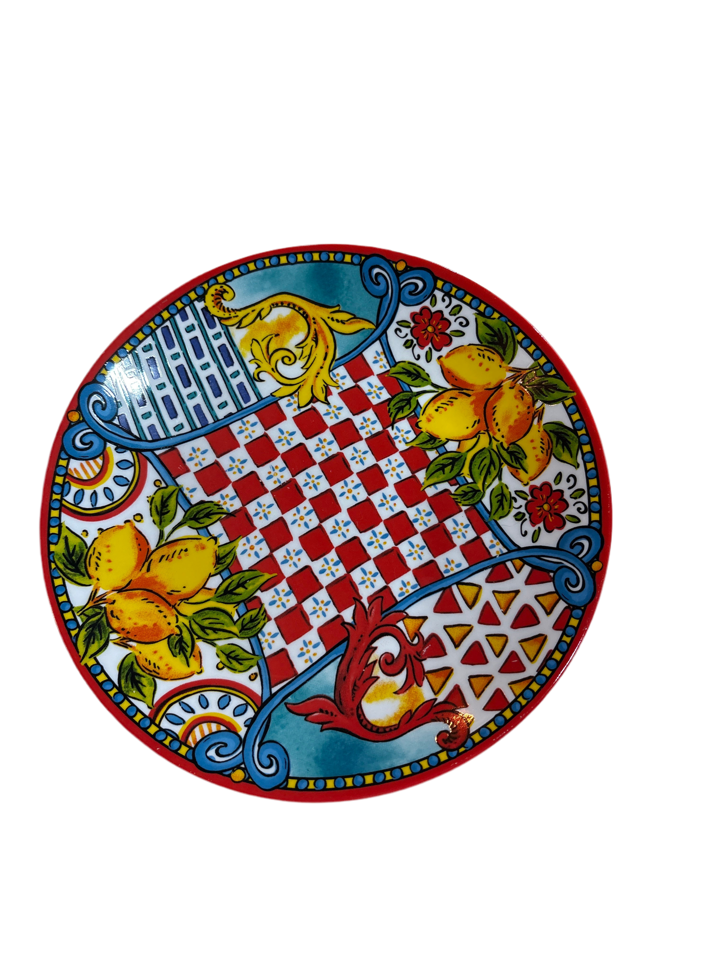 Plate flat lemon 20cm  (8”)