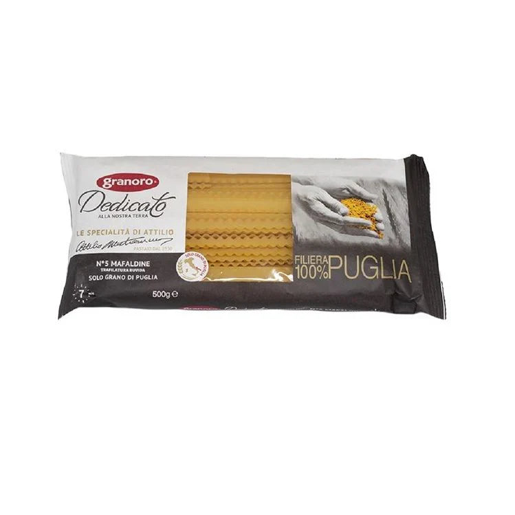 Granoro Dedicato Mafaldine Pasta, #5, 500g
