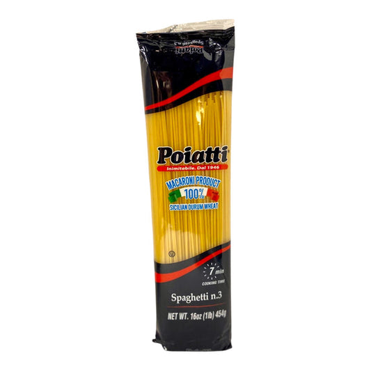 Poiatti spaghetti n3 454 gr