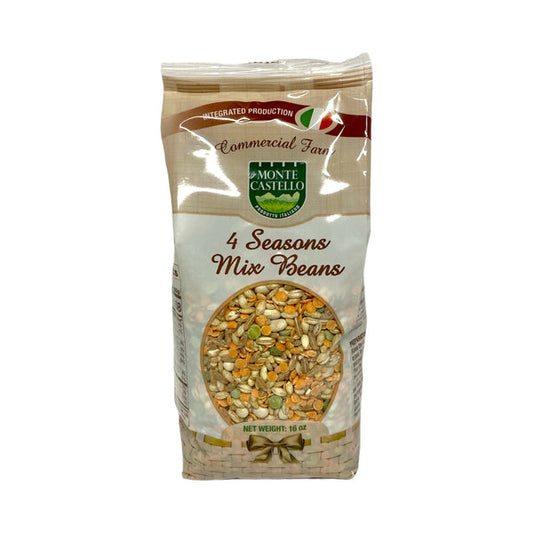 Monte Castello Four Seasons Mix Beans 16oz /