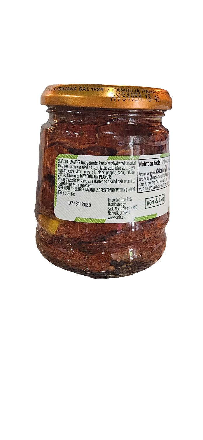 Sacla sundry tomato 9.88oz