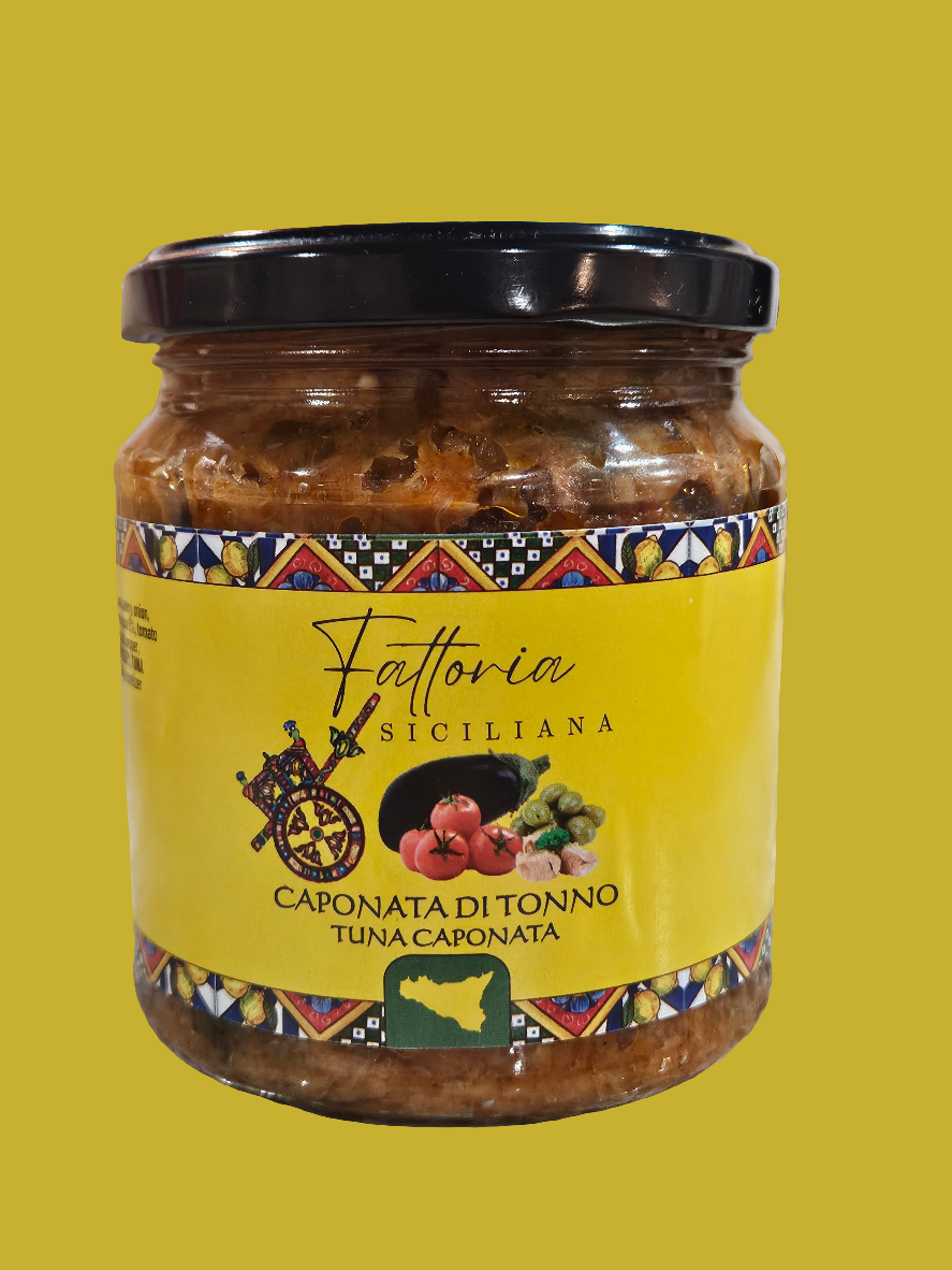 CAPONATA DITONNO
TUNA CAPONATA 280 gr