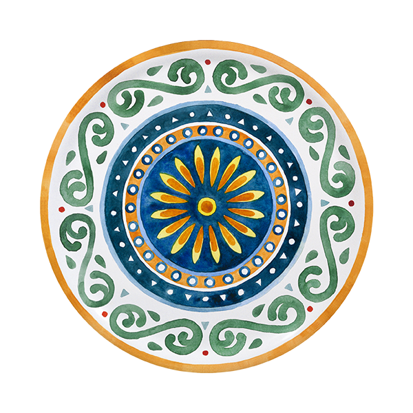 Pizza plates Capri 33cm (12.99")