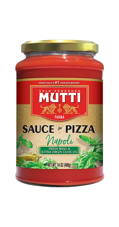 Pizza Sauce Napoli Fresh Basil & Extra Virgin Olive Oil Mutti