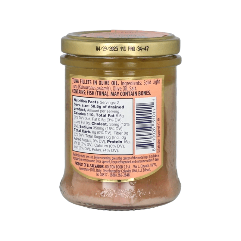 Tuna Rio mare glass jar  6.35 oz