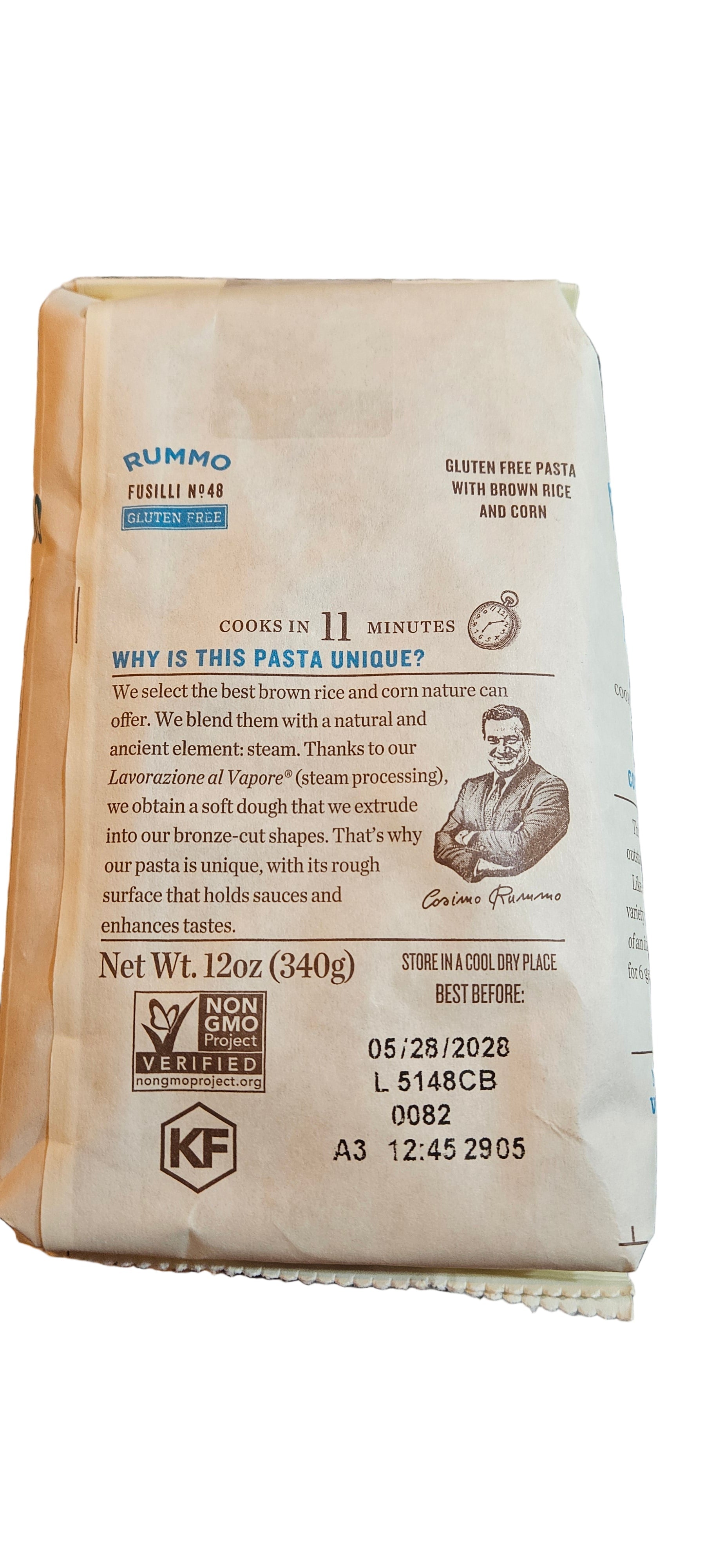 Rummo gluten free fusilli n48