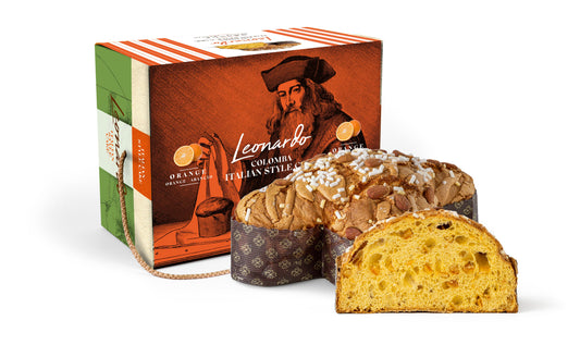 Leonardo orange Easter colomba Pasquale