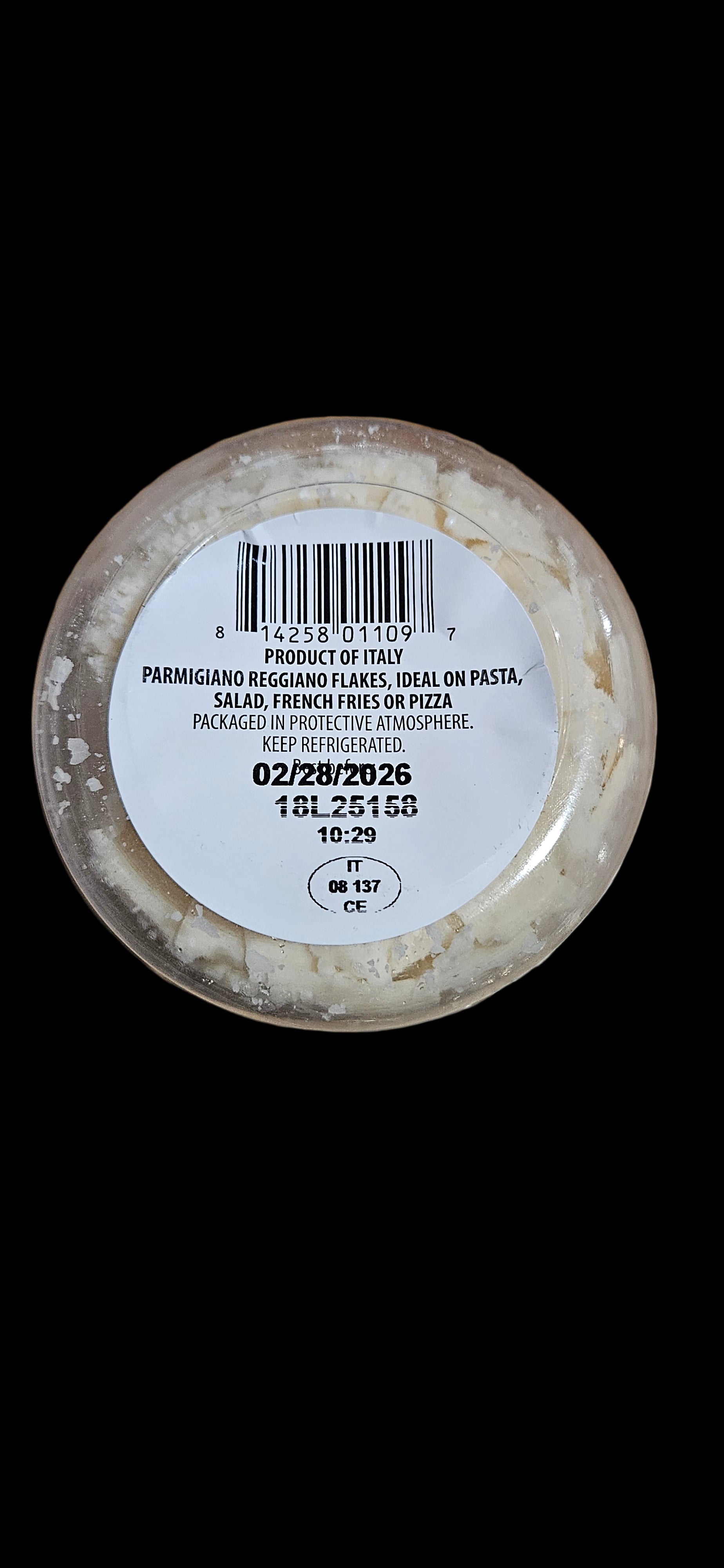 Parmigiano reggiano flakes bertozzi  50oz (142gr)