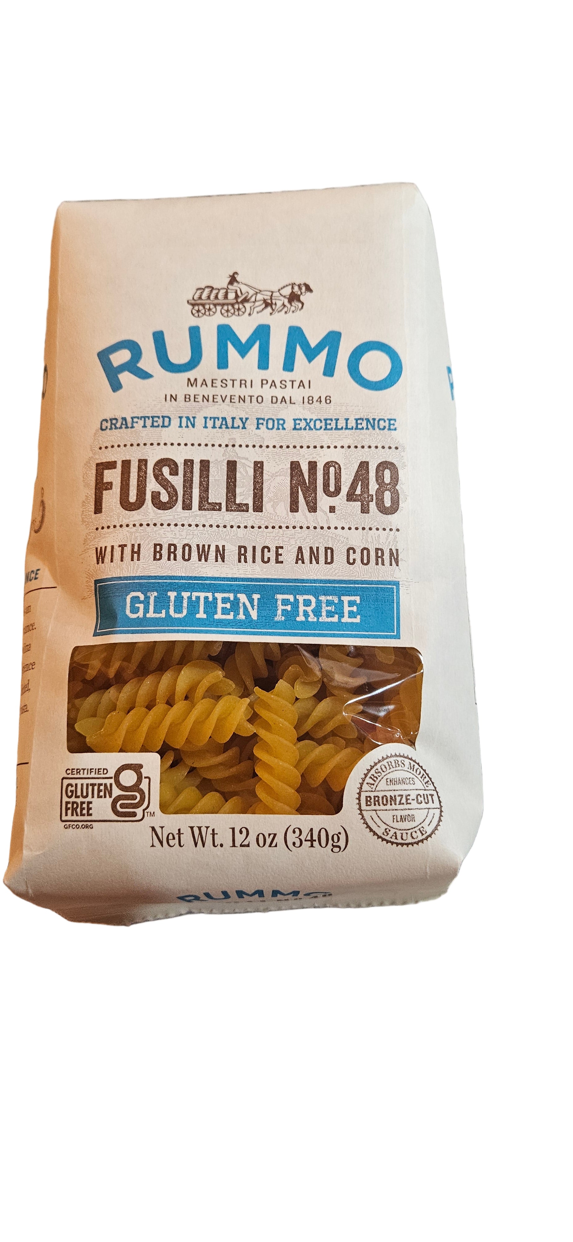 Rummo gluten free fusilli n48