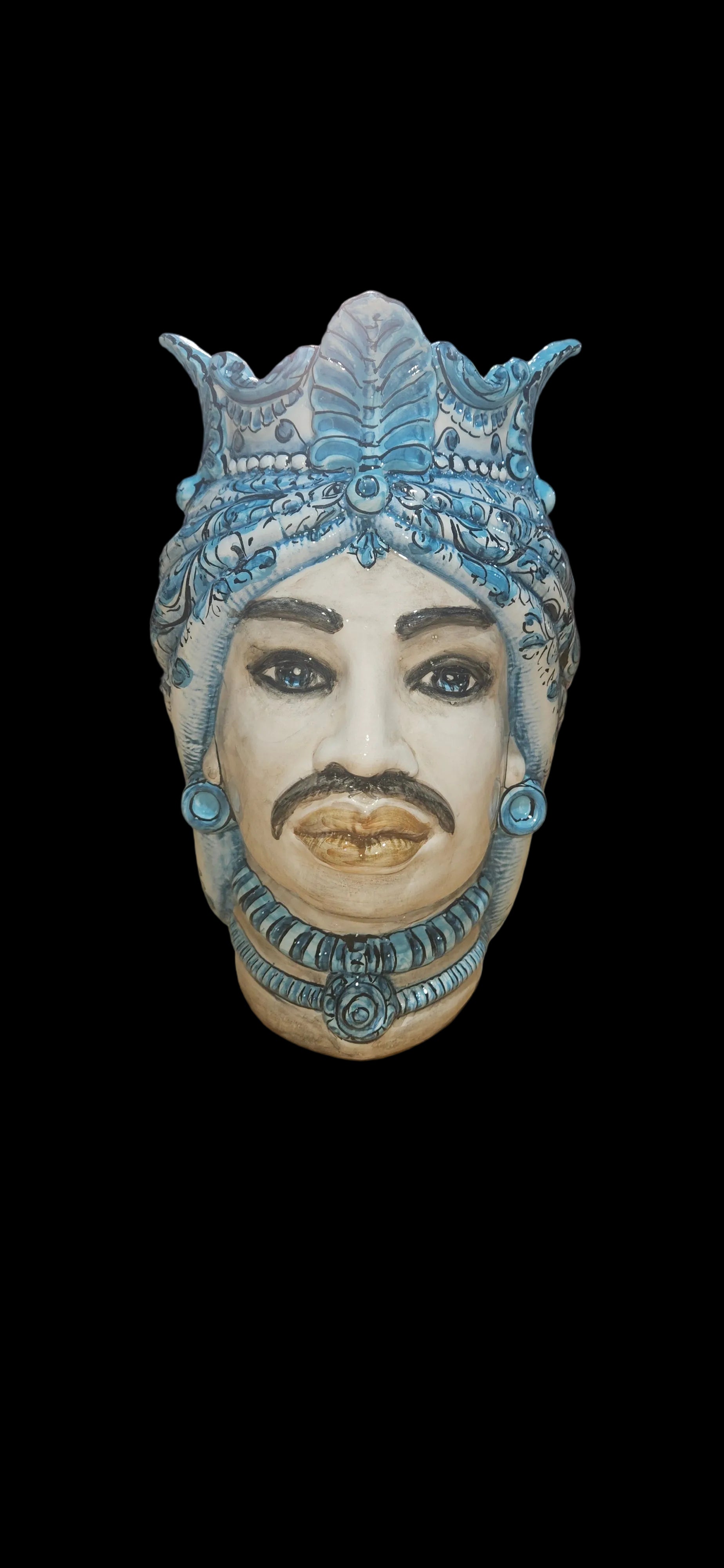 Testa di moro king blue 24cm  🤴