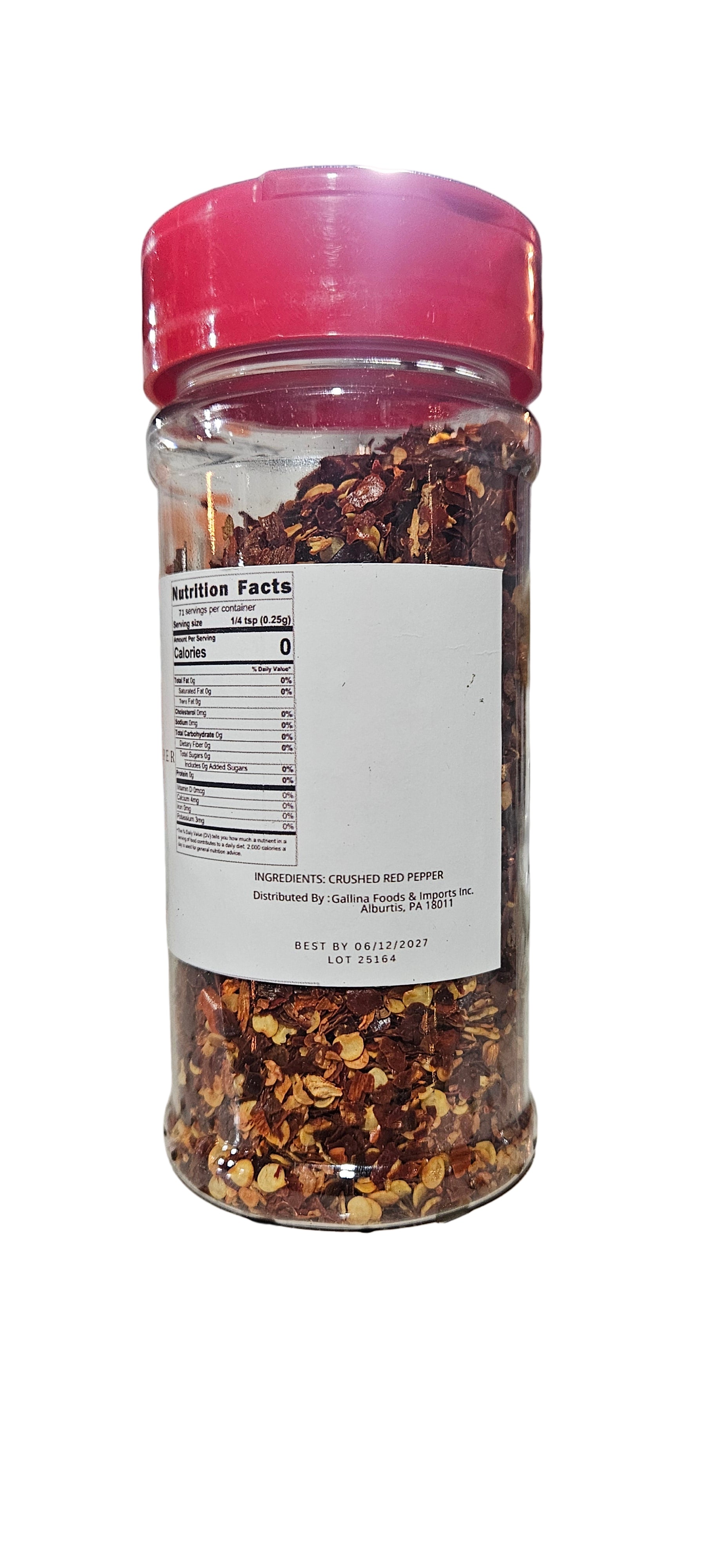 Crushed red pepper " peperoncino rosso tritato 3 oz