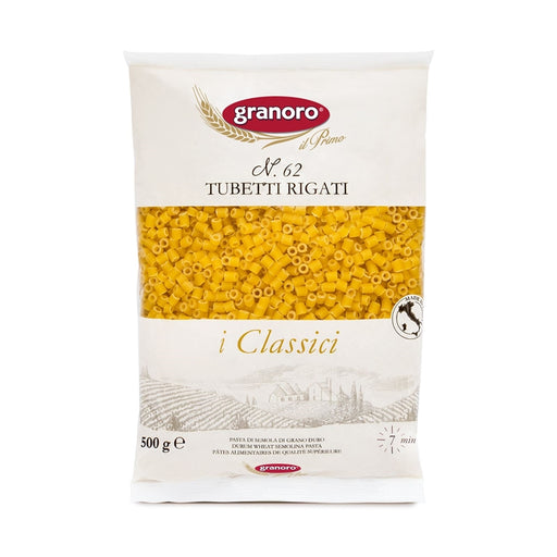Tubetti Rigati granoro #62 24x500gr