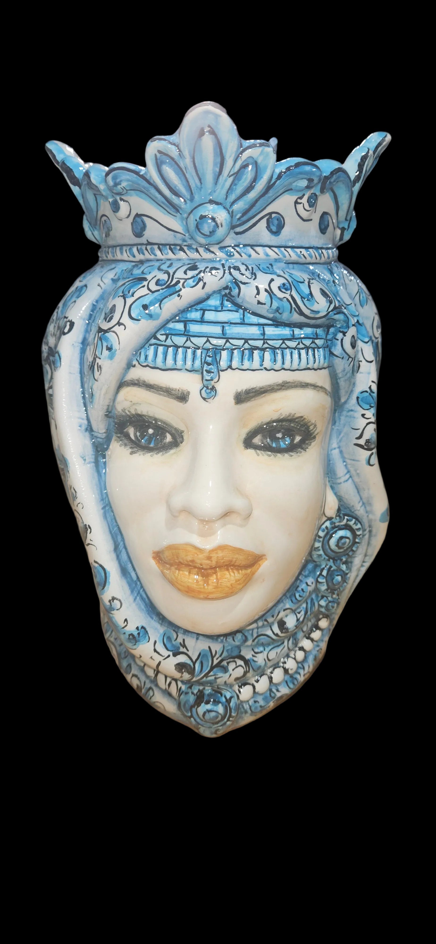 Testa di moro Queen blue 24 cm