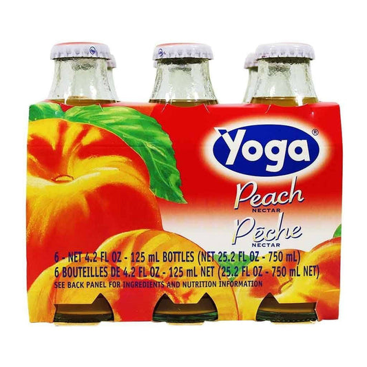 Yoga peach juice 4.2oz (125ml )