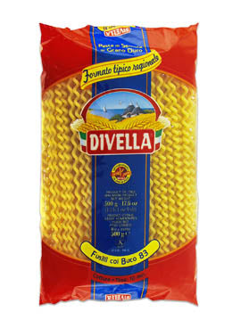 Fusilli Col Buco divella #83, 500g